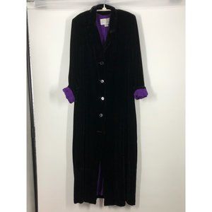 Simone Chin Chin Long Coat 100% Silk